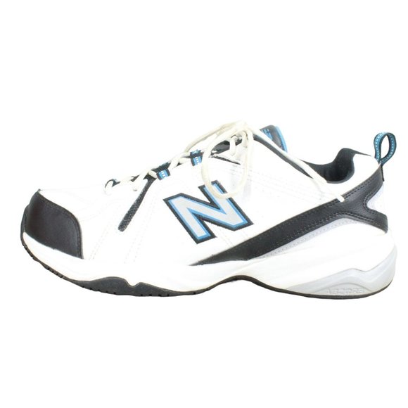 New Balance Other - New Balance 608v4 White Royal Suede Mesh Breathable Training Shoes Size 11.5